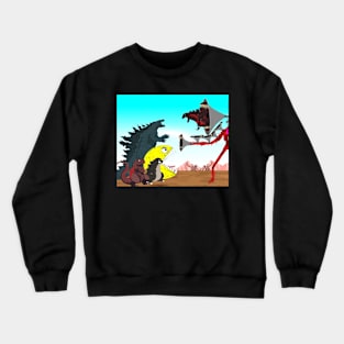 Monster Godzilla Crewneck Sweatshirt